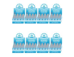 Hand Sanitizer Packs of 32 Clip-On Bottles