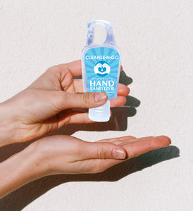 Hand Sanitizer Clip-On Bottles